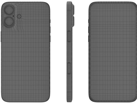 Apple iPhone 16 And Plus And Pro And Pro Max 3D Модель