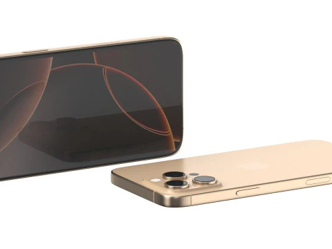 Apple iPhone 16 And Plus And Pro And Pro Max 3D Model