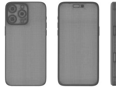 Apple iPhone 16 And Plus And Pro And Pro Max 3D Model