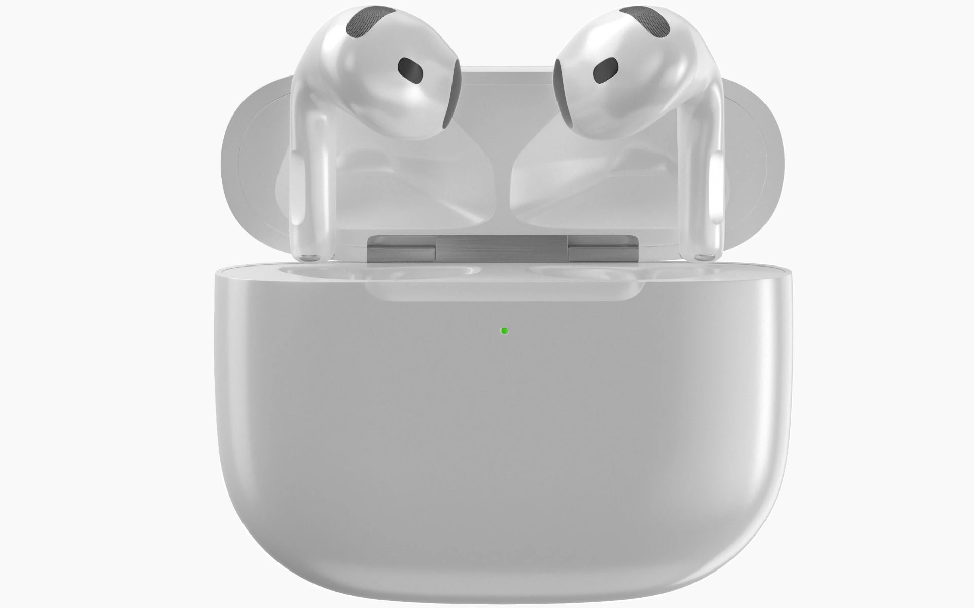 Apple AirPods 4rd generation 3D Model .c4d .max .obj .3ds .fbx .stl .blend 