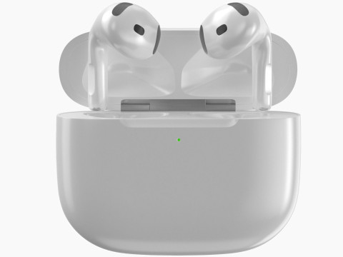 Apple AirPods 4rd generation 3Dモデル