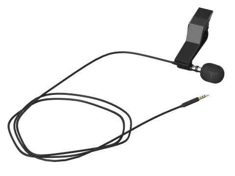 Wired lavalier microphone 3D Model