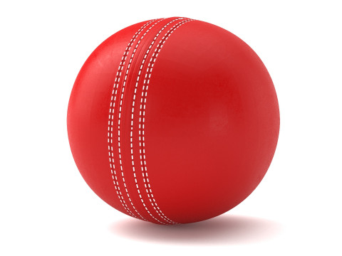 Leather Cricket Ball 3D 模型