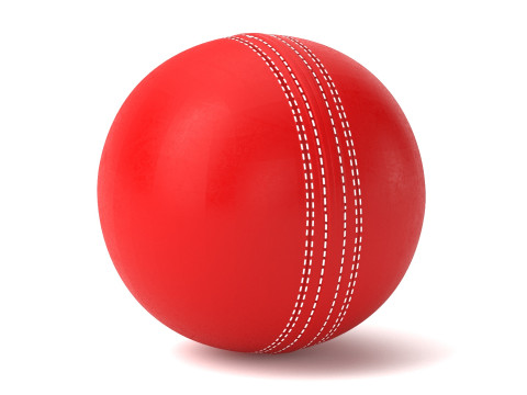 Leather Cricket Ball 3D 模型