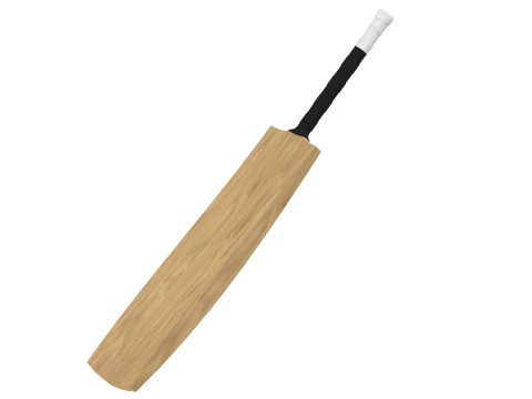 Cricket Bat 3D 模型