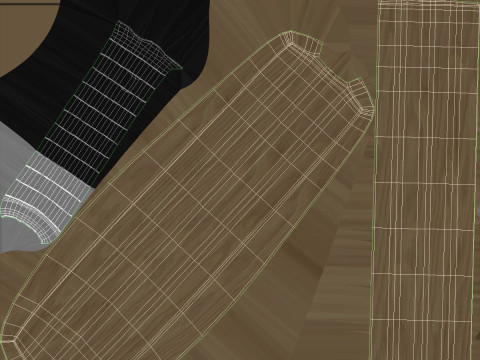 Cricket Bat 3D 模型