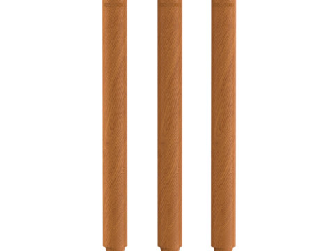Cricket Wicket 3D Model