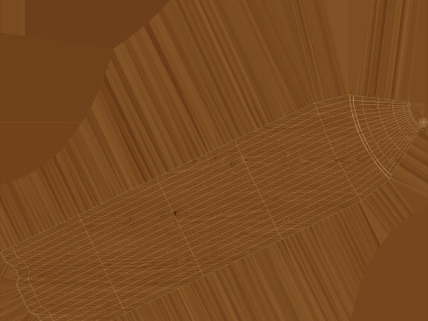Cricket Wicket 3D Model