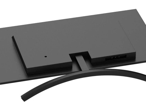 スマートテレビ 3Dモデル