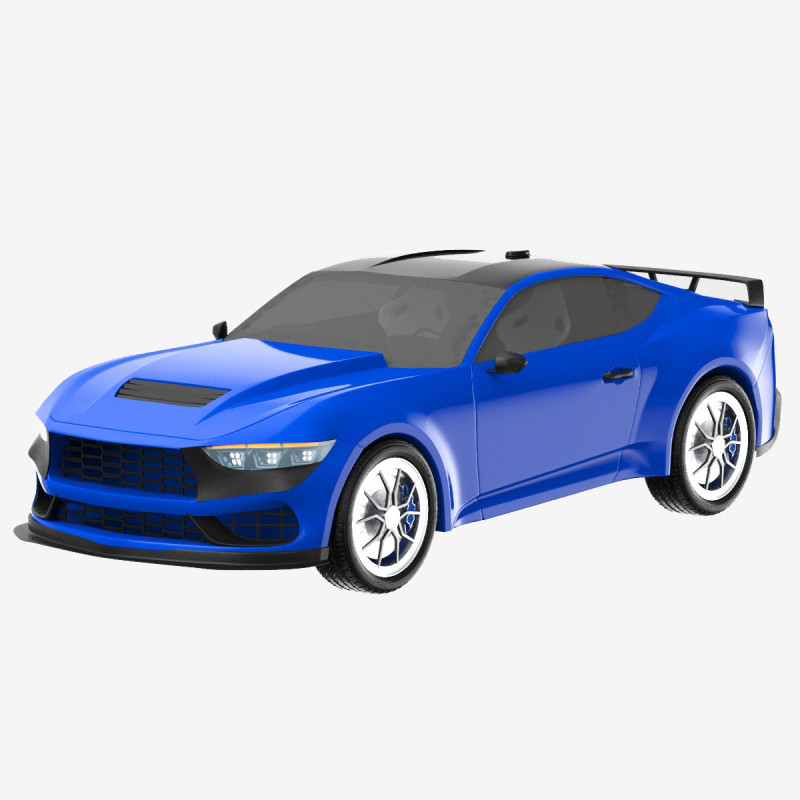 Generic Sport Car Modelo 3D .c4d .max .obj .3ds .fbx .stl .blend