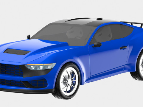 Generic Sport Car Modelo 3D
