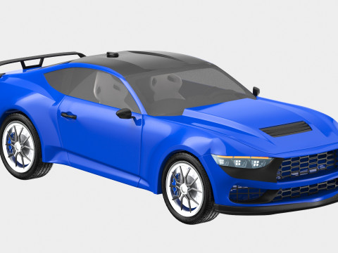 Generic Sport Car Modelo 3D