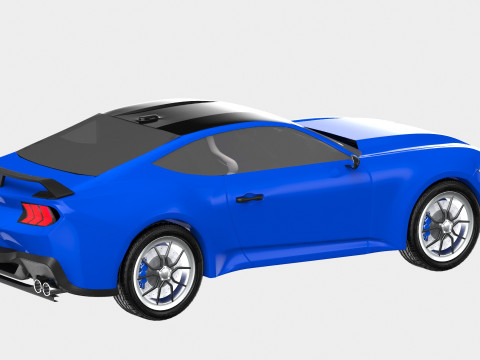 Generic Sport Car Modelo 3D