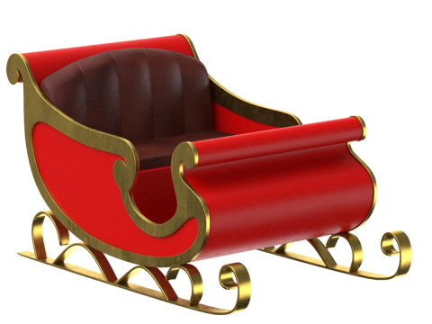 Sleigh v2 3D Model