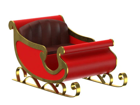 Sleigh v2 3D Model
