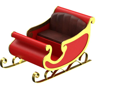 Sleigh v2 3D Model