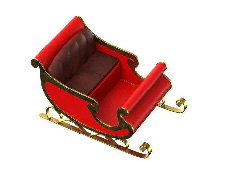 Sleigh v2 3D Model