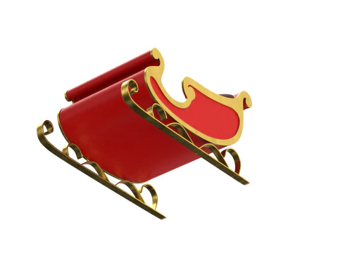 Sleigh v2 3D Model