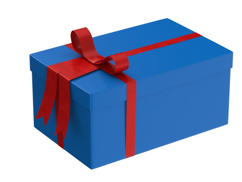 Gift box v1 Model 3D