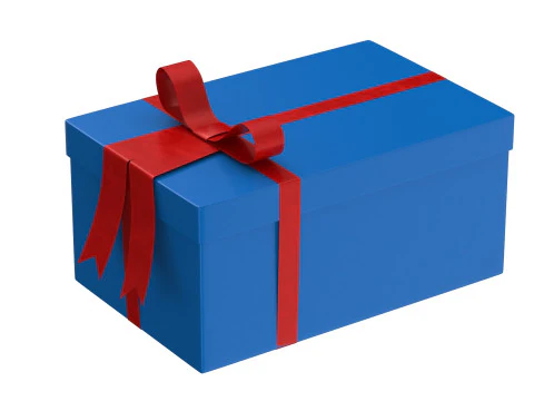 Gift box v1 3D Model