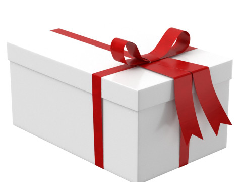Gift box V3 3D Model