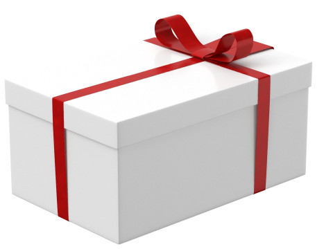 Gift box V3 3D मॉडल