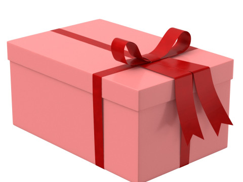 Gift box v4 Modèle 3D