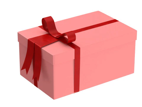 선물 상자 v4 3D 모델