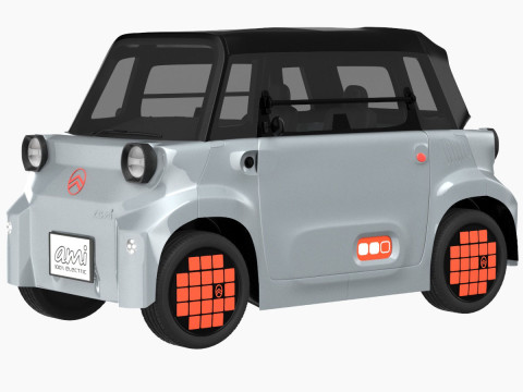 Citroen Ami 2025 3D Model
