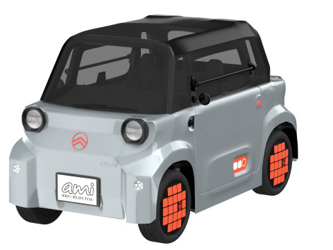 Citroen Ami 2025 Model 3D