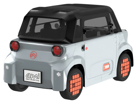 Citroen Ami 2025 3D Model
