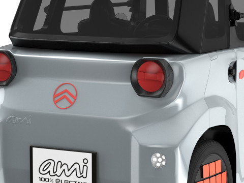 Citroen Ami 2025 Model 3D