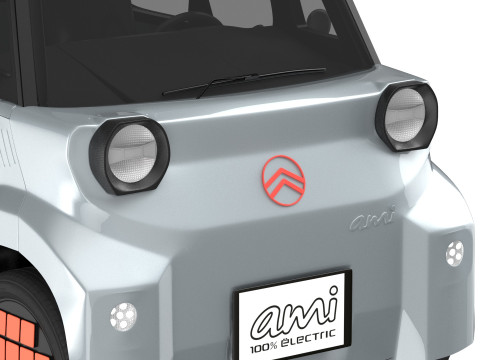 Citroen Ami 2025 Model 3D