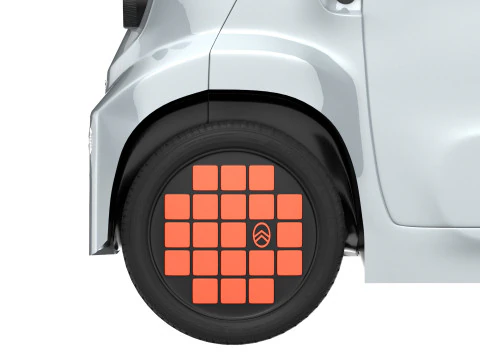 Citroen Ami 2025 3D Model