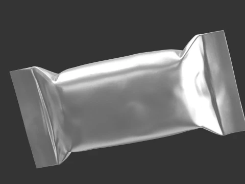 Food bar packaging v1 3D Model