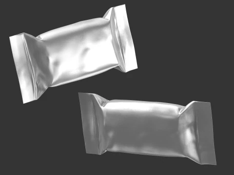 Food bar packaging v1 3D Model
