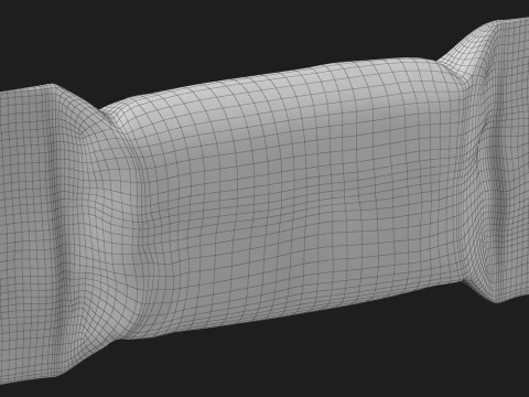 Food bar packaging v1 3D Model