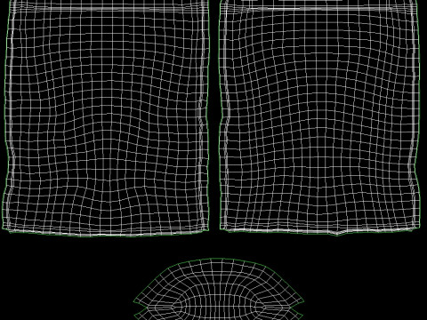 Stand up pouch v15 PBR Model 3D