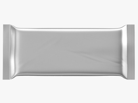 Food bar packaging v2 3D 模型