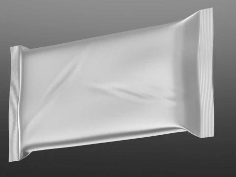 Food bar packaging v2 3D Model