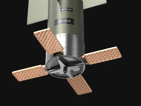 High Quality GBU-57AB MOP Bunker Buster Bomb Realistic PBR Textured Low High Poly 3D Model