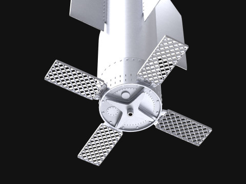 GBU-57 Bunker Buster Bomb - Boeing PBR 3D Modell