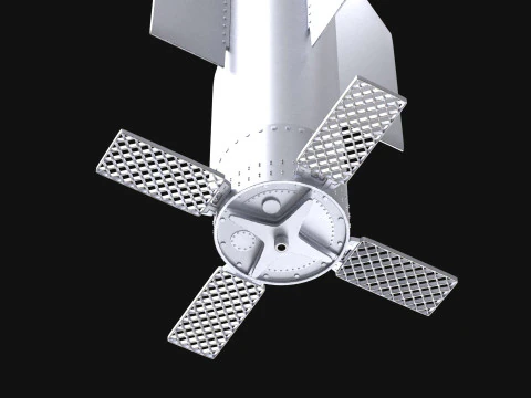 GBU-57 Bunker Buster Bomb - Boeing PBR 3D Model