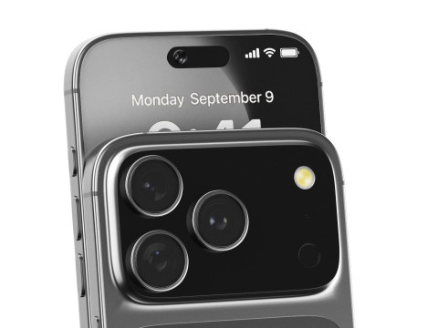 Apple iPhone 17 Pro Max PBR Modèle 3D