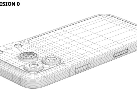 Apple iPhone 17 Pro Max PBR Modèle 3D