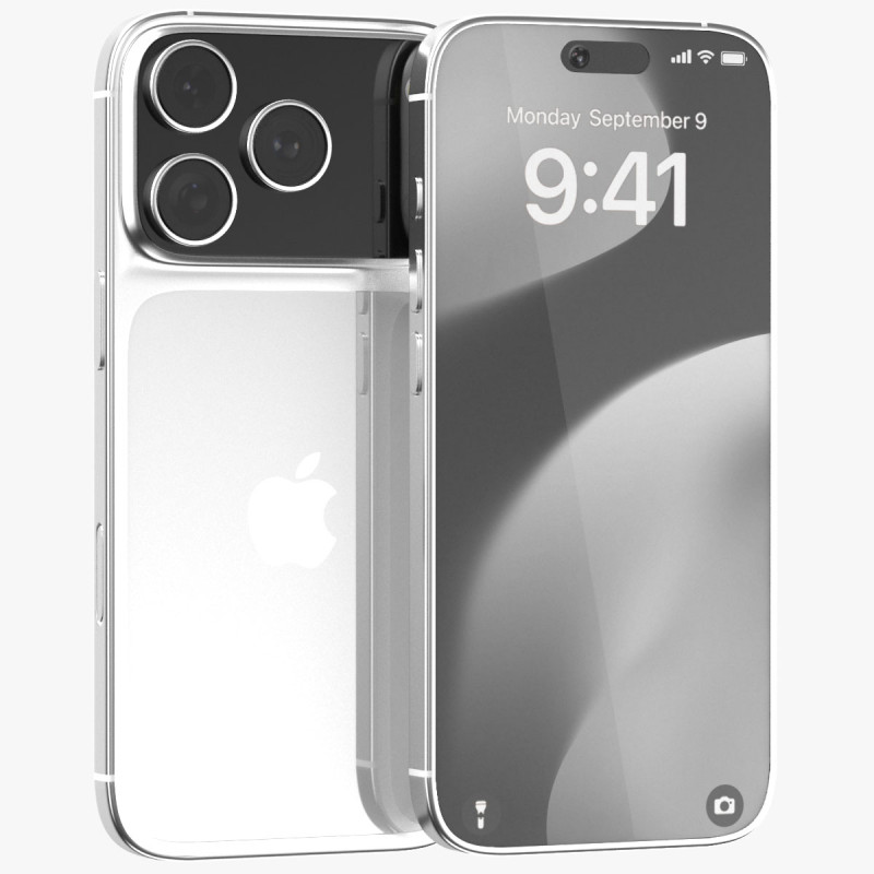 Apple iPhone 17 Pro PBR 3Dモデル .c4d .max .obj .3ds .fbx .stl .blend