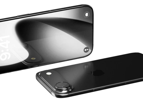 Apple iPhone 17 Air PBR 3D Model