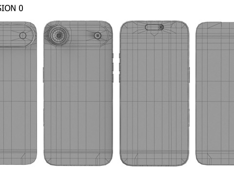 Apple iPhone 17 Air PBR 3D Model