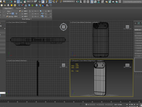 Apple iPhone 17 Air PBR 3D Model