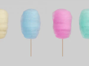 Barbe &agrave; papa Modèle 3D